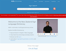 Tablet Screenshot of nzsl.vuw.ac.nz